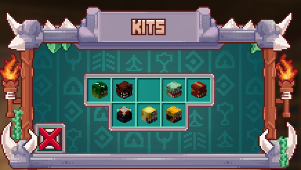 Menu des kits
