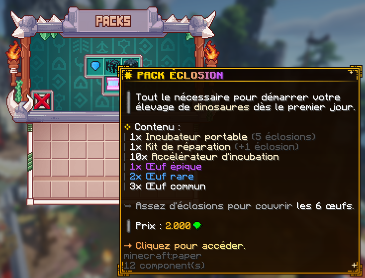 Pack Éclosion